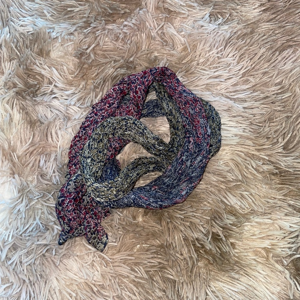 Floral scarf